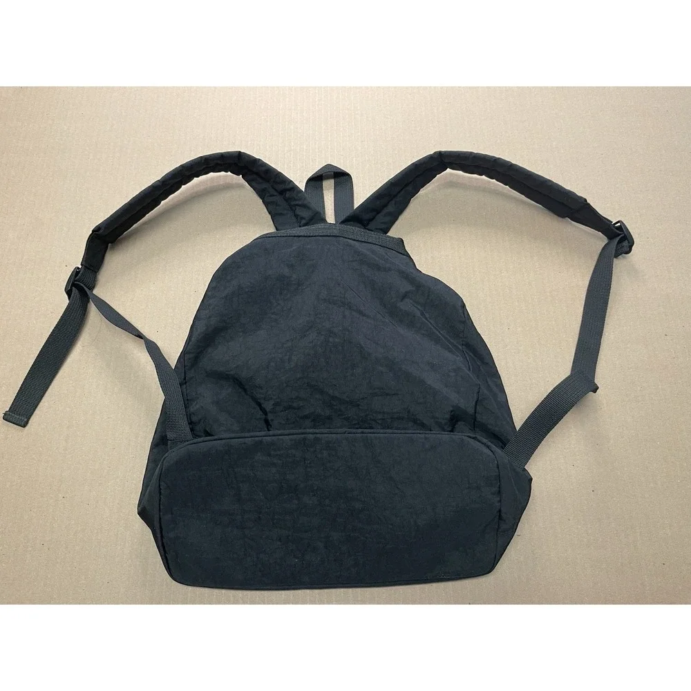 Vintage Walt Disney World Black Drawstring Backpack Embroidered 